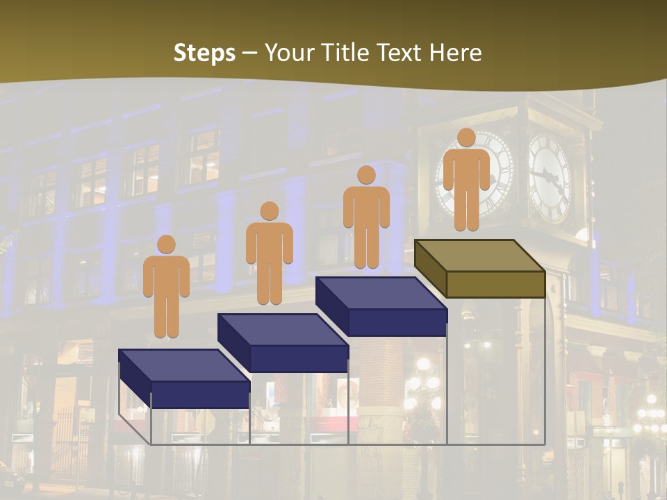 Color Lights Evening PowerPoint Template