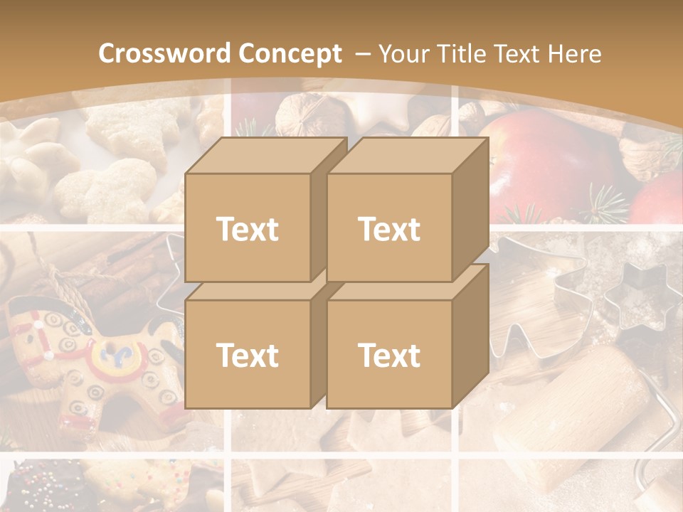 Habit Chocolate Seasonal PowerPoint Template