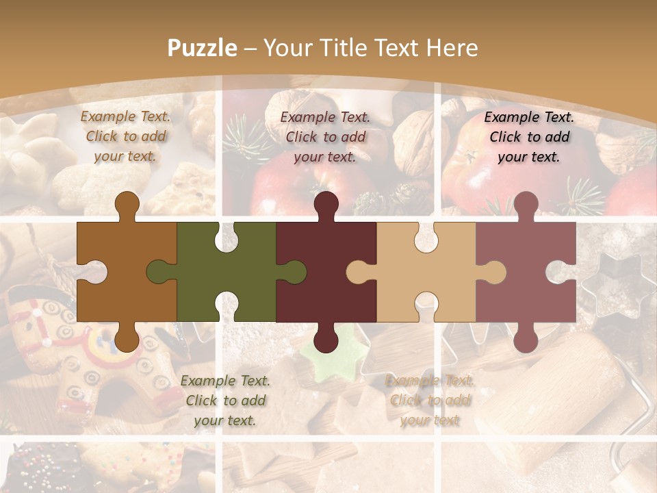 Habit Chocolate Seasonal PowerPoint Template