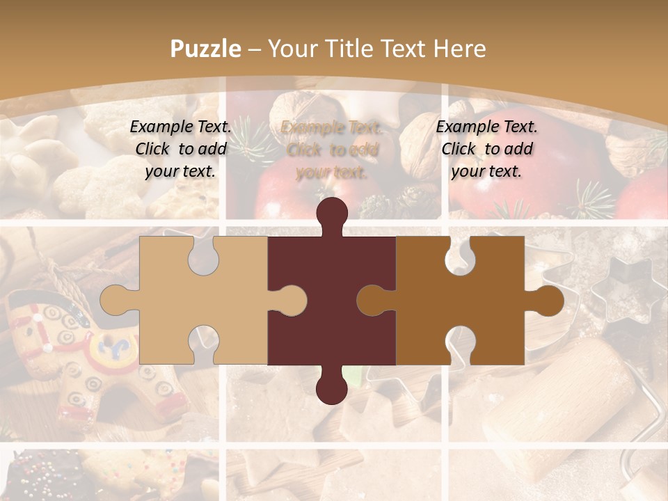 Habit Chocolate Seasonal PowerPoint Template