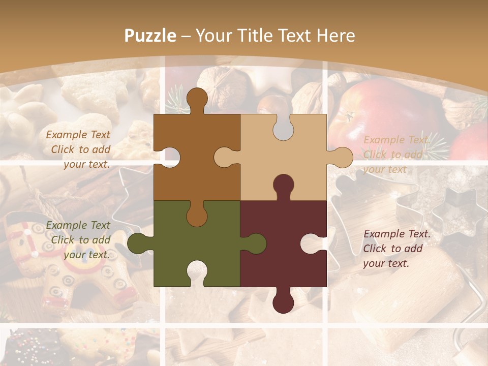 Habit Chocolate Seasonal PowerPoint Template