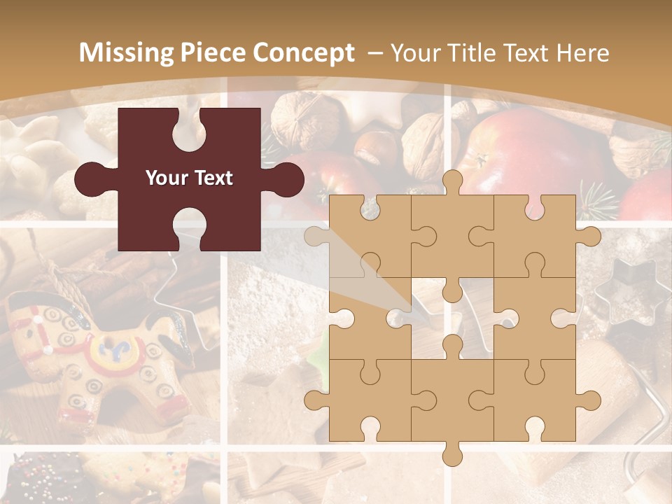 Habit Chocolate Seasonal PowerPoint Template