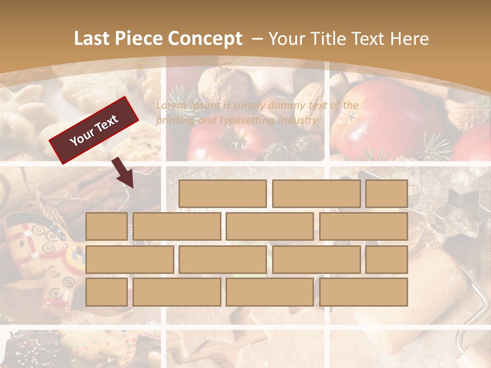 Habit Chocolate Seasonal PowerPoint Template