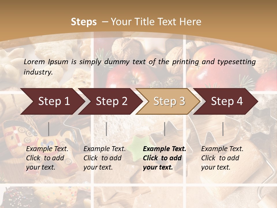 Habit Chocolate Seasonal PowerPoint Template