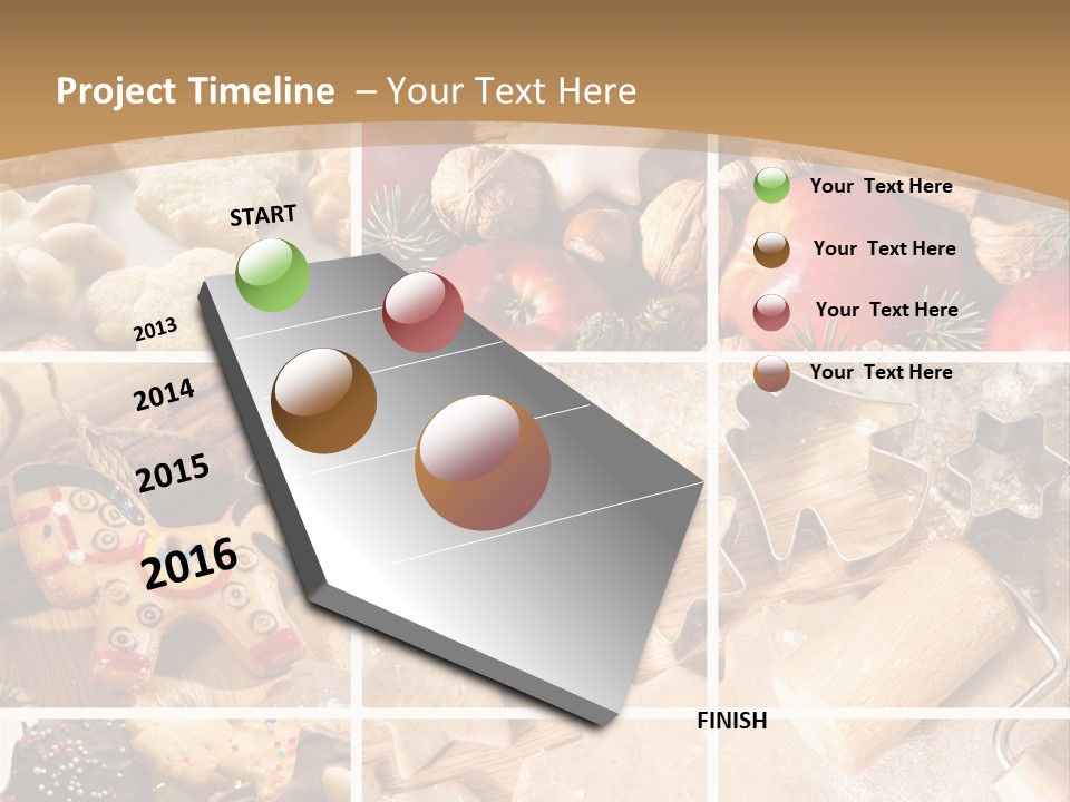 Habit Chocolate Seasonal PowerPoint Template