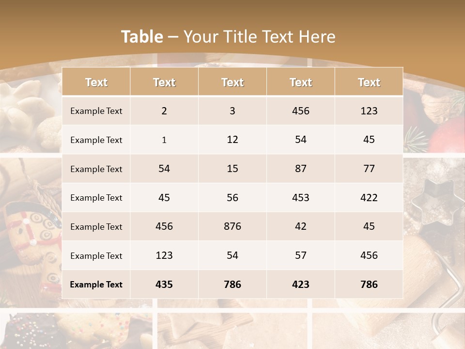 Habit Chocolate Seasonal PowerPoint Template