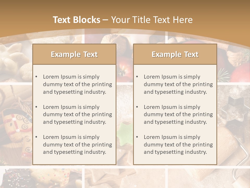 Habit Chocolate Seasonal PowerPoint Template