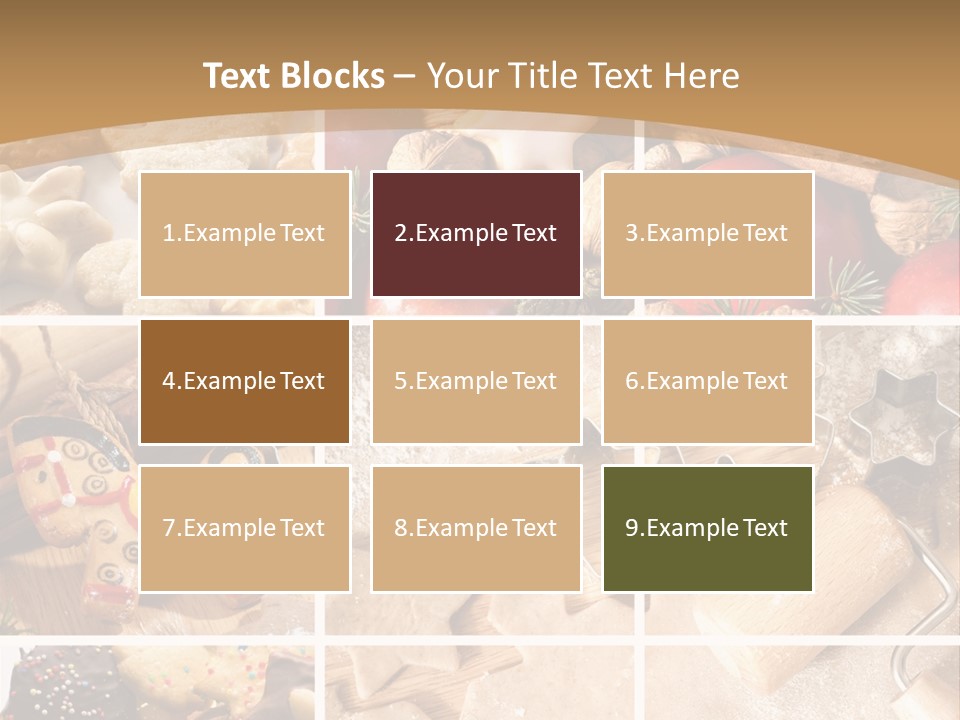 Habit Chocolate Seasonal PowerPoint Template