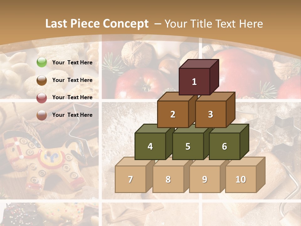 Habit Chocolate Seasonal PowerPoint Template