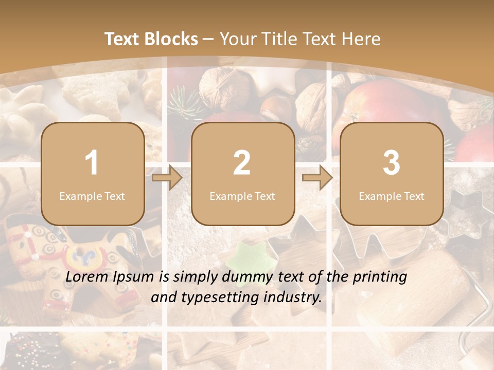 Habit Chocolate Seasonal PowerPoint Template