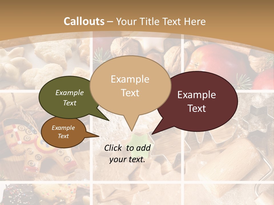 Habit Chocolate Seasonal PowerPoint Template