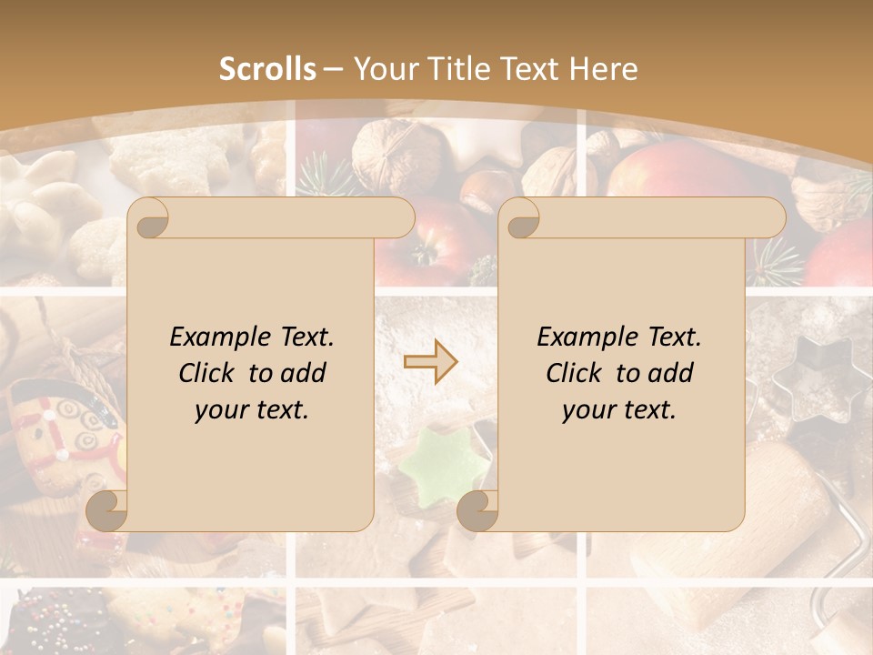 Habit Chocolate Seasonal PowerPoint Template
