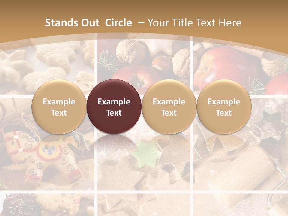 Habit Chocolate Seasonal PowerPoint Template