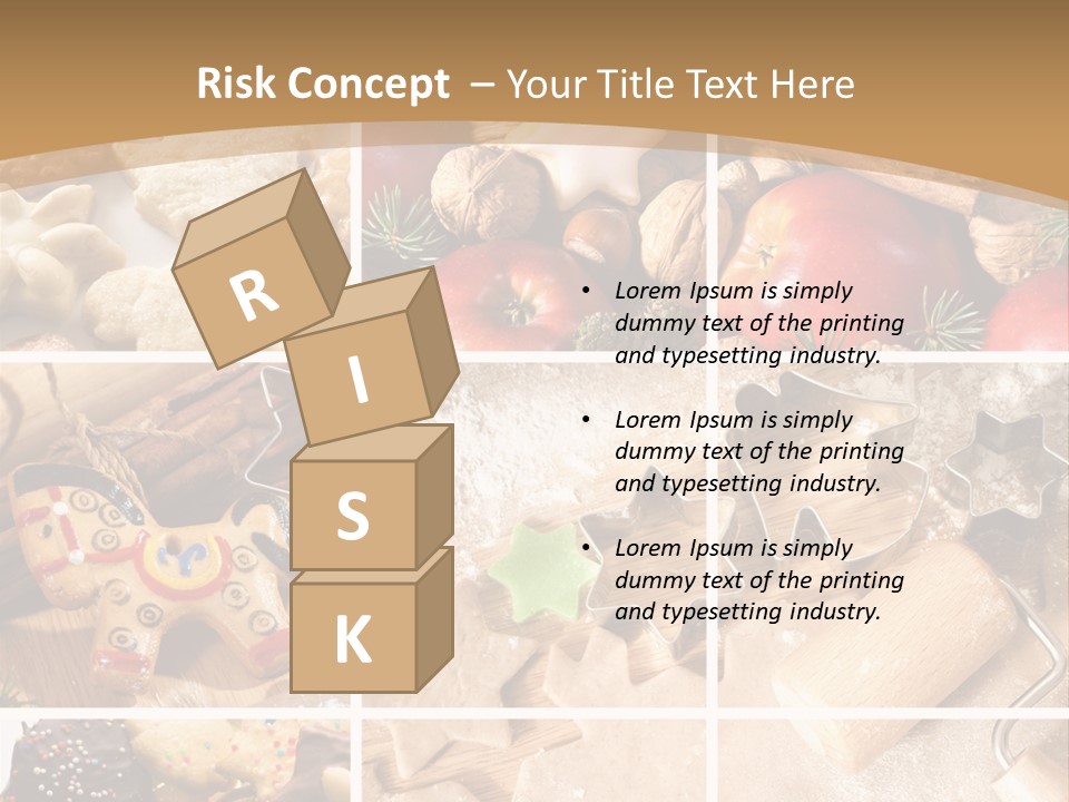 Habit Chocolate Seasonal PowerPoint Template