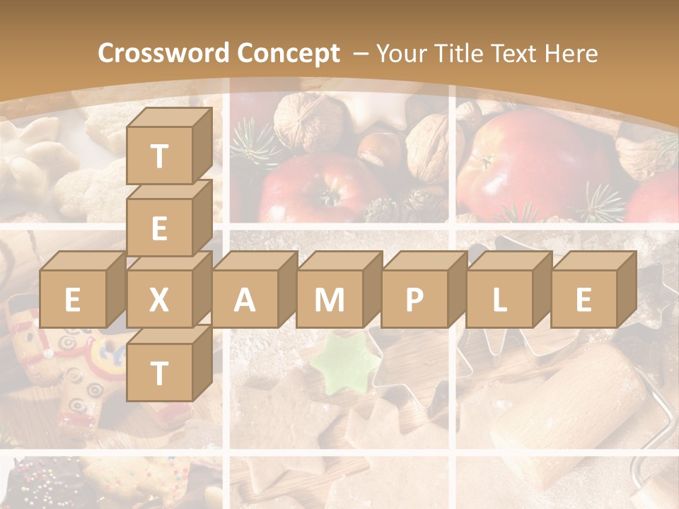 Habit Chocolate Seasonal PowerPoint Template