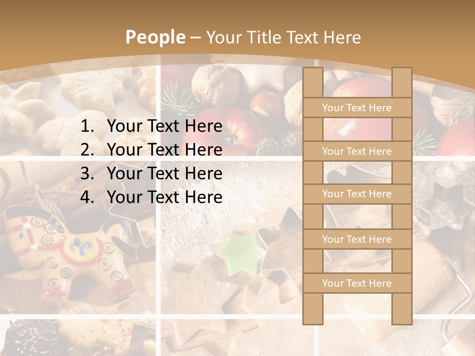 Habit Chocolate Seasonal PowerPoint Template