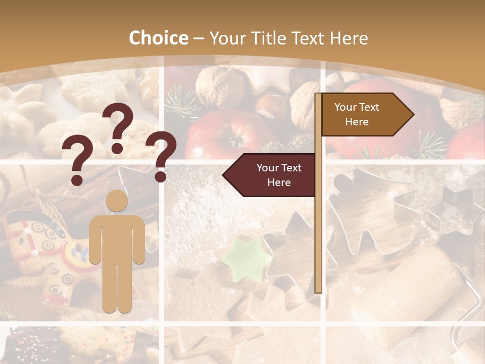 Habit Chocolate Seasonal PowerPoint Template