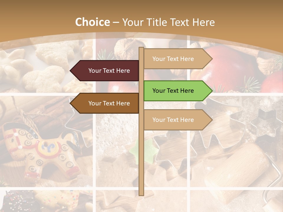 Habit Chocolate Seasonal PowerPoint Template
