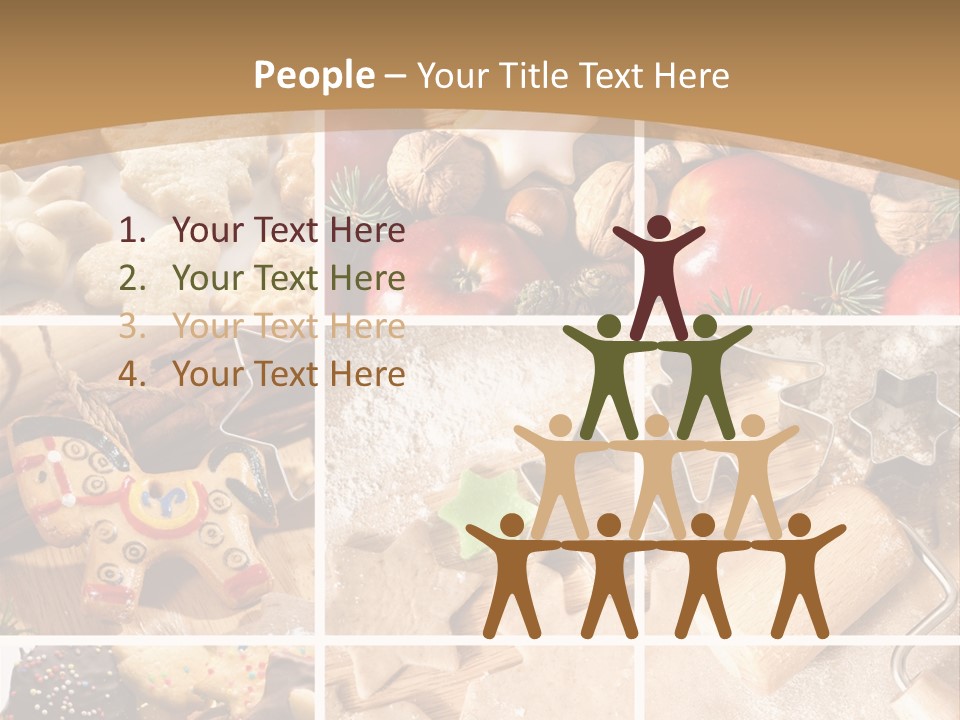 Habit Chocolate Seasonal PowerPoint Template