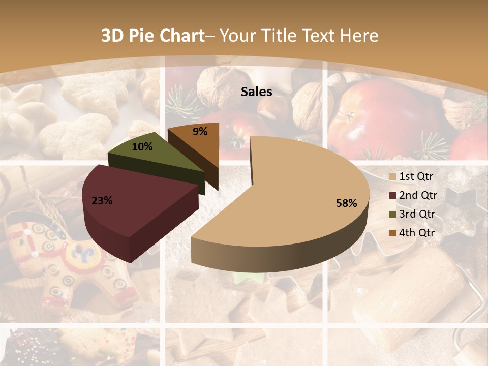 Habit Chocolate Seasonal PowerPoint Template