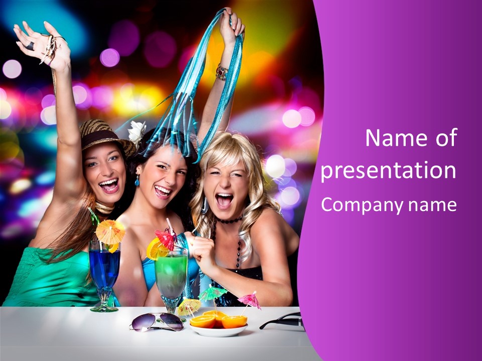 Dancing Club Fun PowerPoint Template