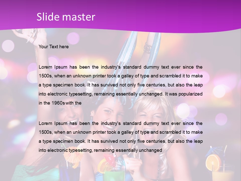 Dancing Club Fun PowerPoint Template