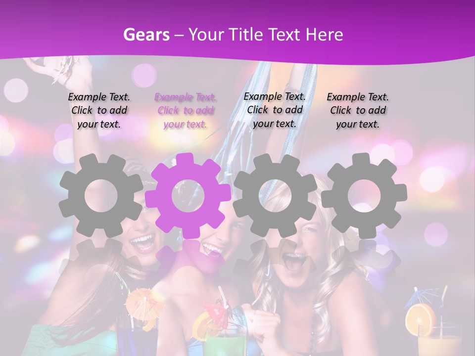 Dancing Club Fun PowerPoint Template