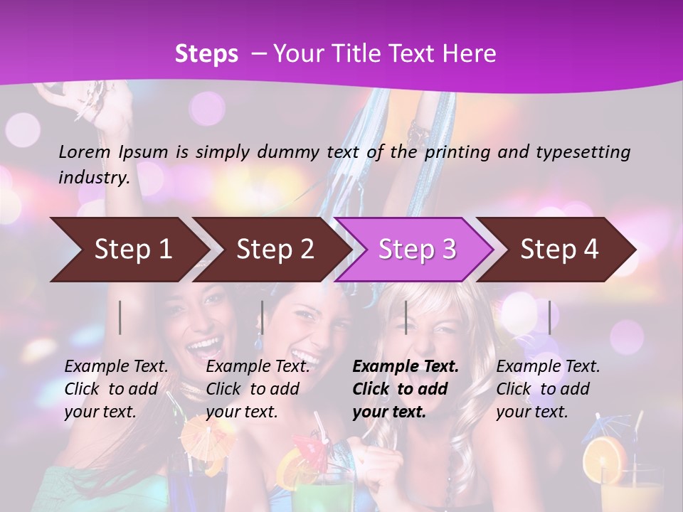 Dancing Club Fun PowerPoint Template