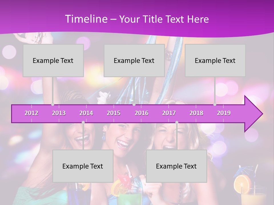 Dancing Club Fun PowerPoint Template