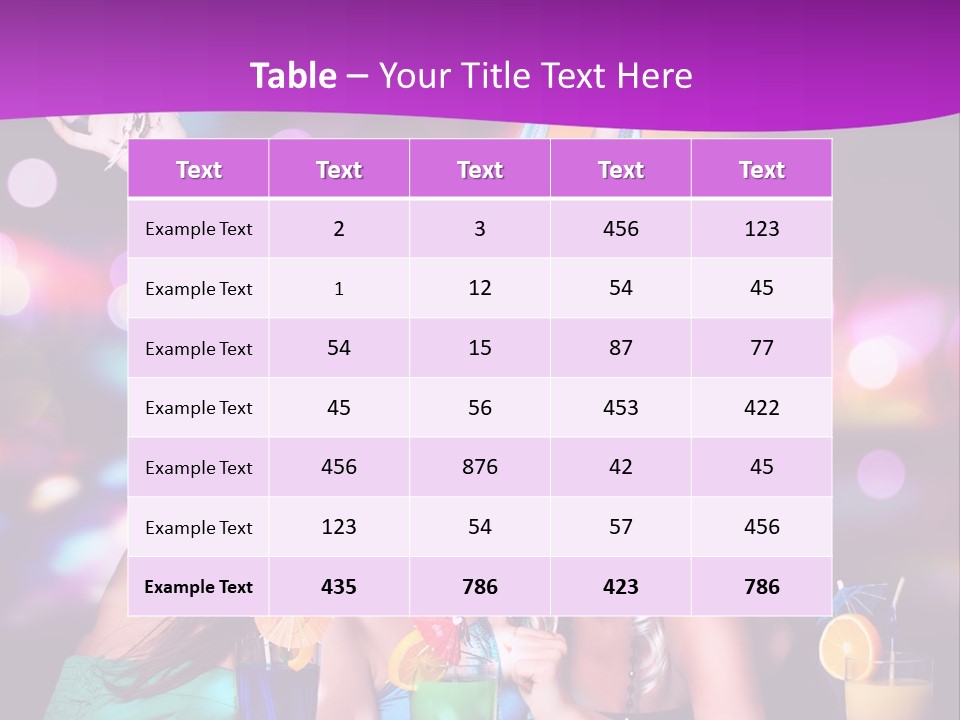 Dancing Club Fun PowerPoint Template