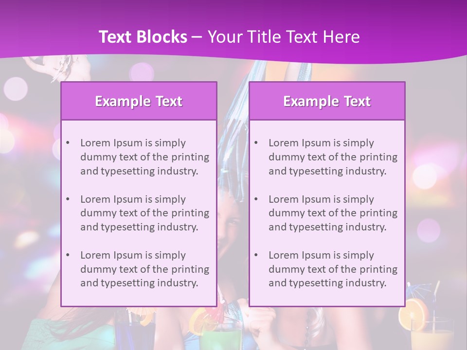 Dancing Club Fun PowerPoint Template