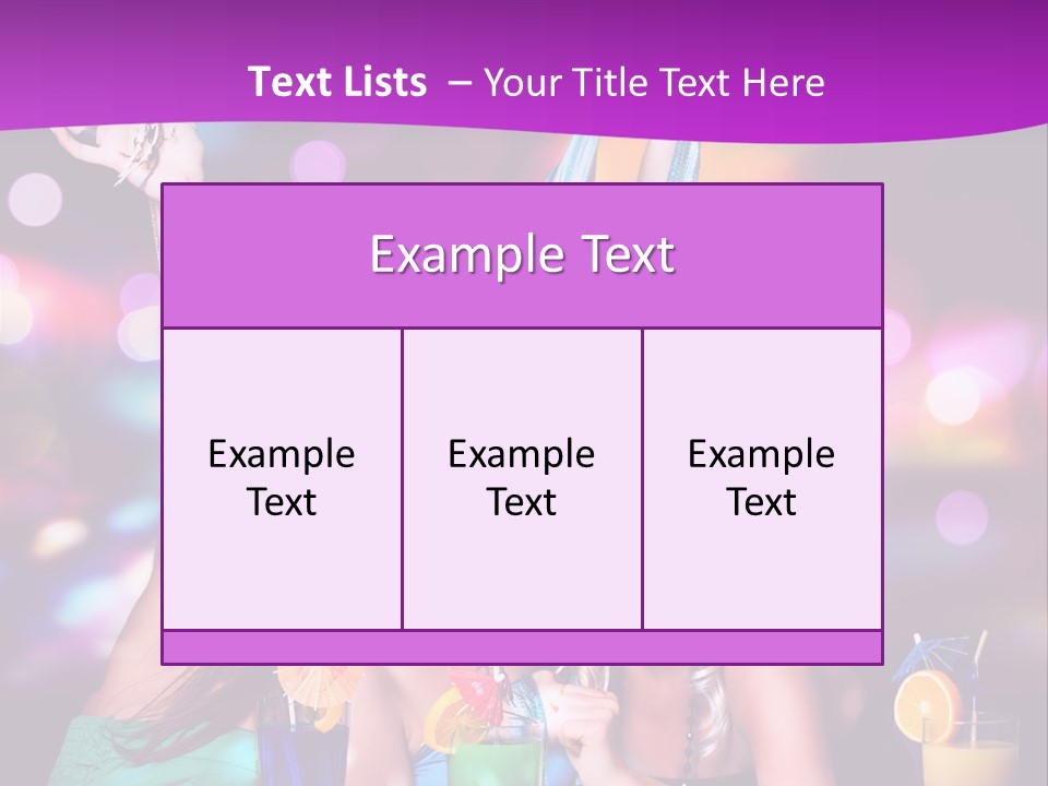 Dancing Club Fun PowerPoint Template