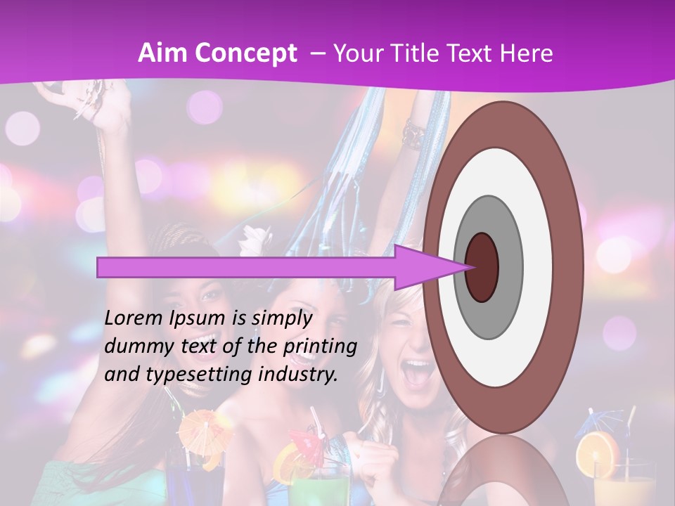 Dancing Club Fun PowerPoint Template