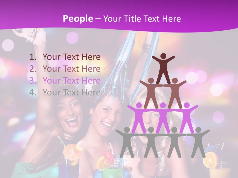 Dancing Club Fun PowerPoint Template