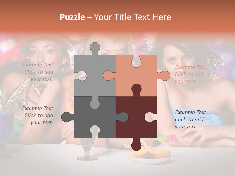 Talking Friendship Entertainment PowerPoint Template