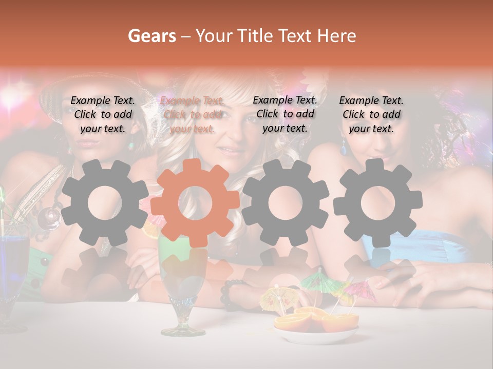 Talking Friendship Entertainment PowerPoint Template