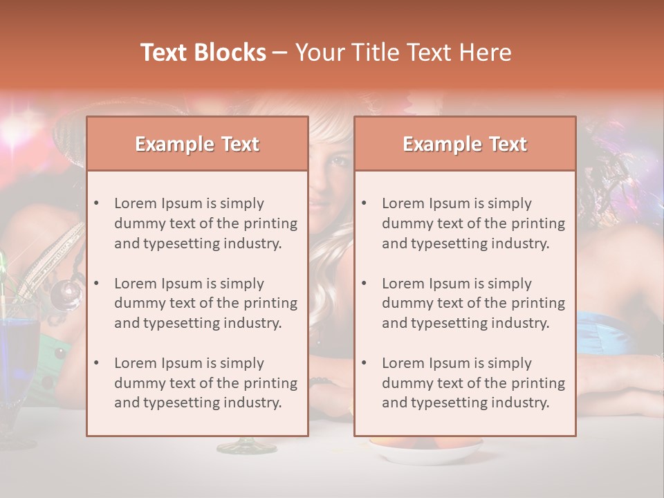 Talking Friendship Entertainment PowerPoint Template