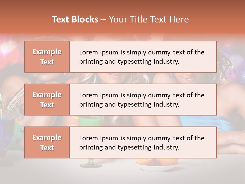Talking Friendship Entertainment PowerPoint Template