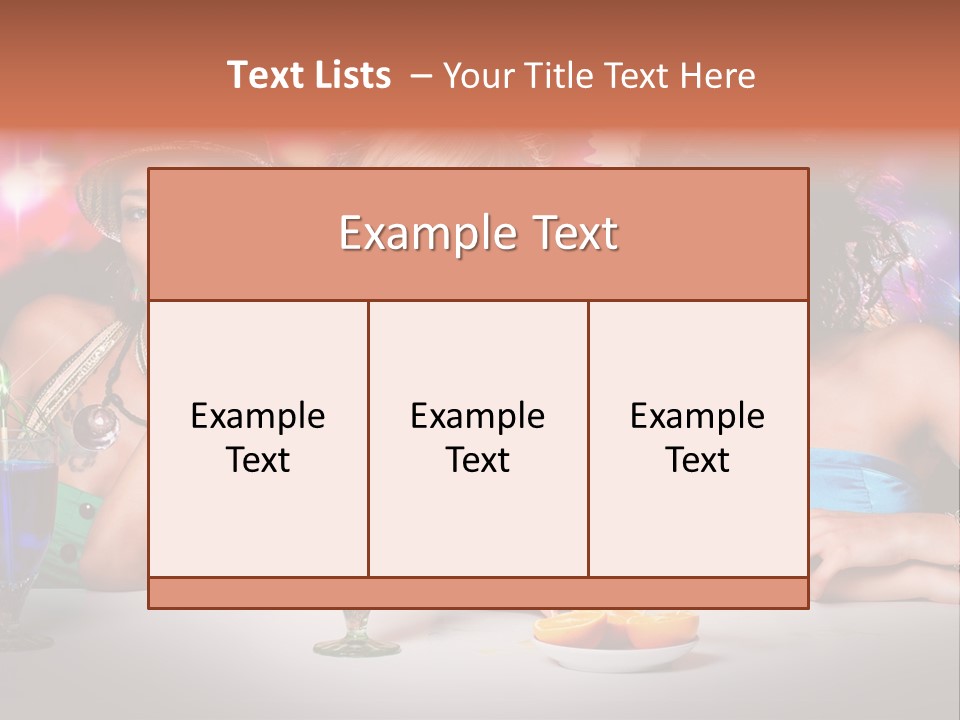 Talking Friendship Entertainment PowerPoint Template