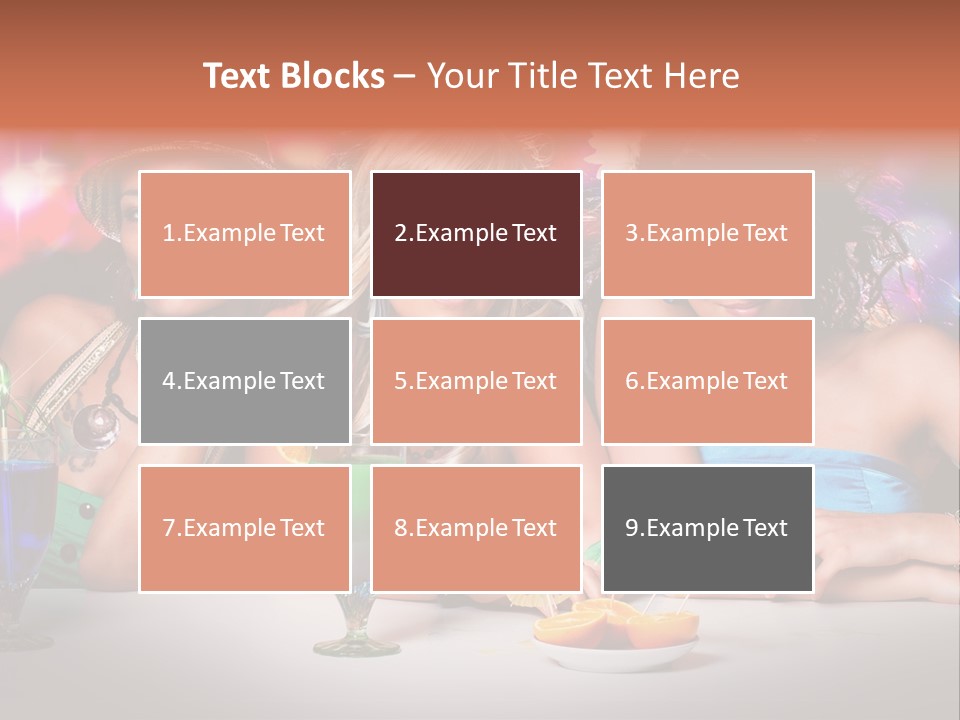 Talking Friendship Entertainment PowerPoint Template