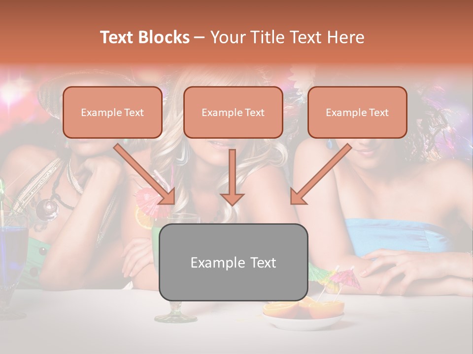 Talking Friendship Entertainment PowerPoint Template