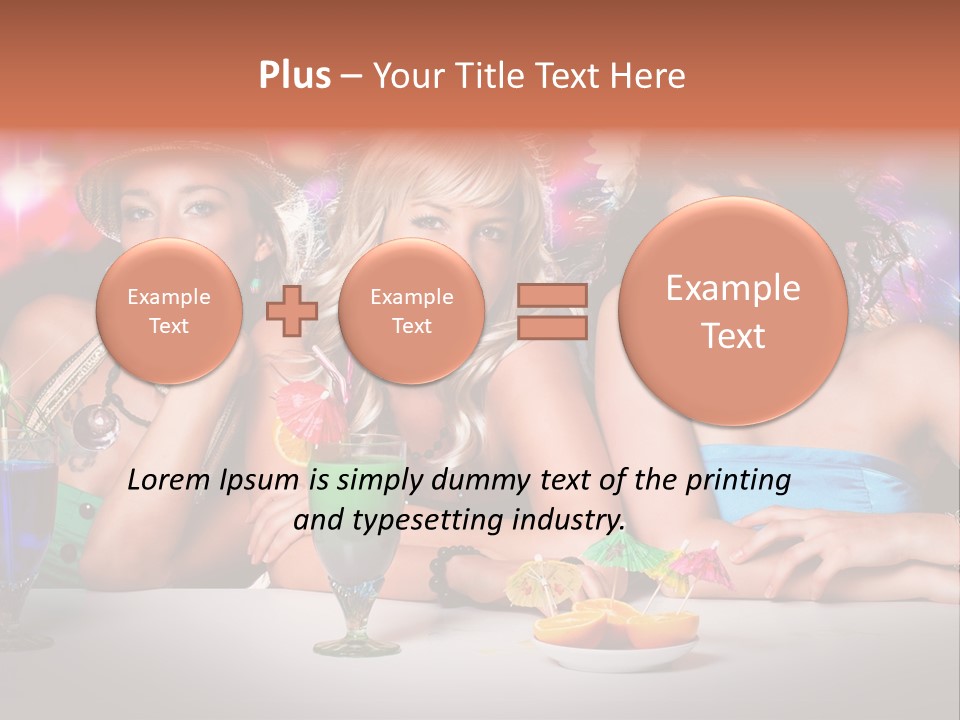 Talking Friendship Entertainment PowerPoint Template