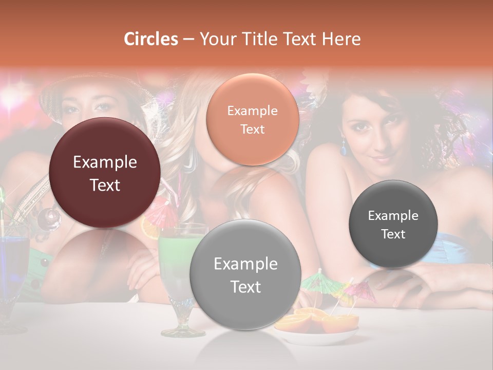 Talking Friendship Entertainment PowerPoint Template