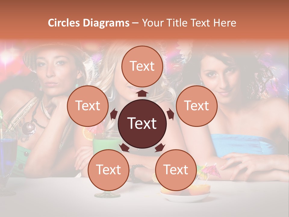 Talking Friendship Entertainment PowerPoint Template