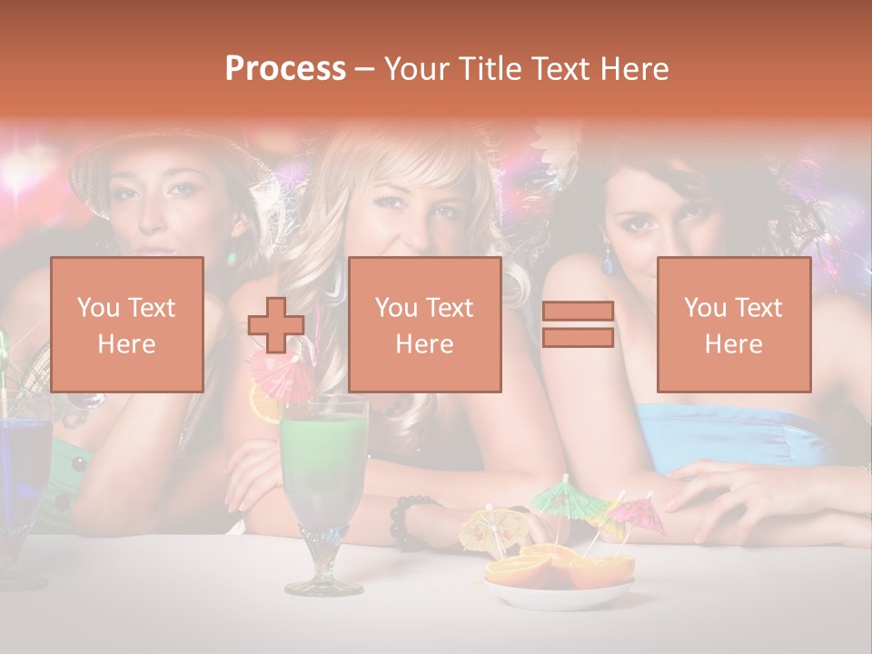 Talking Friendship Entertainment PowerPoint Template