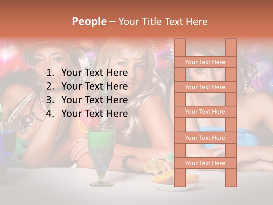 Talking Friendship Entertainment PowerPoint Template