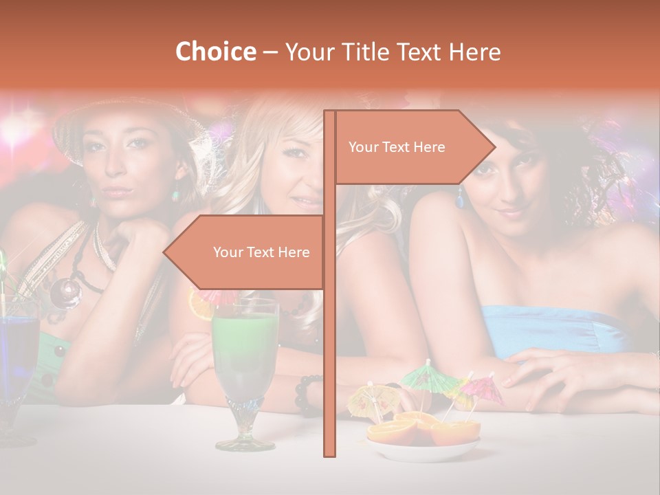 Talking Friendship Entertainment PowerPoint Template