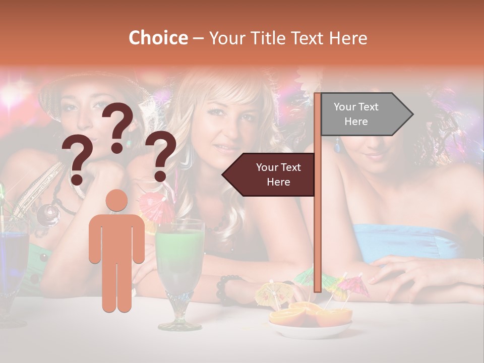 Talking Friendship Entertainment PowerPoint Template