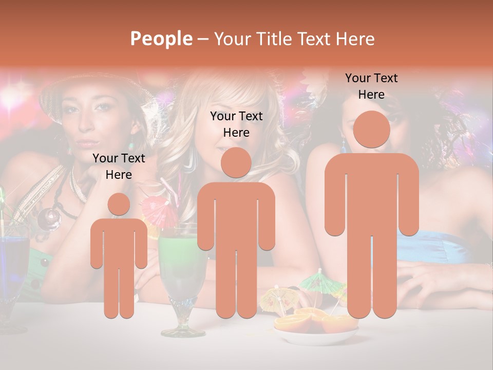 Talking Friendship Entertainment PowerPoint Template