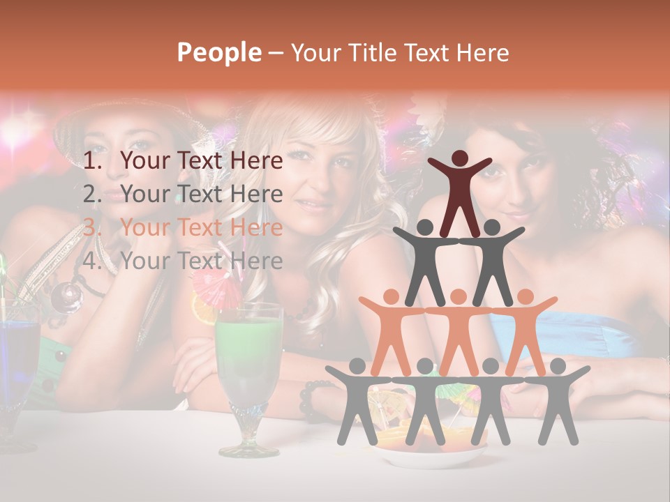 Talking Friendship Entertainment PowerPoint Template